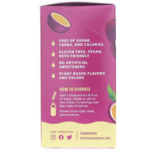 Ultima Replenisher Electrolyte Drink Mix Packets, ULTR